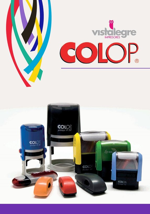 Capa do catálogo Colop