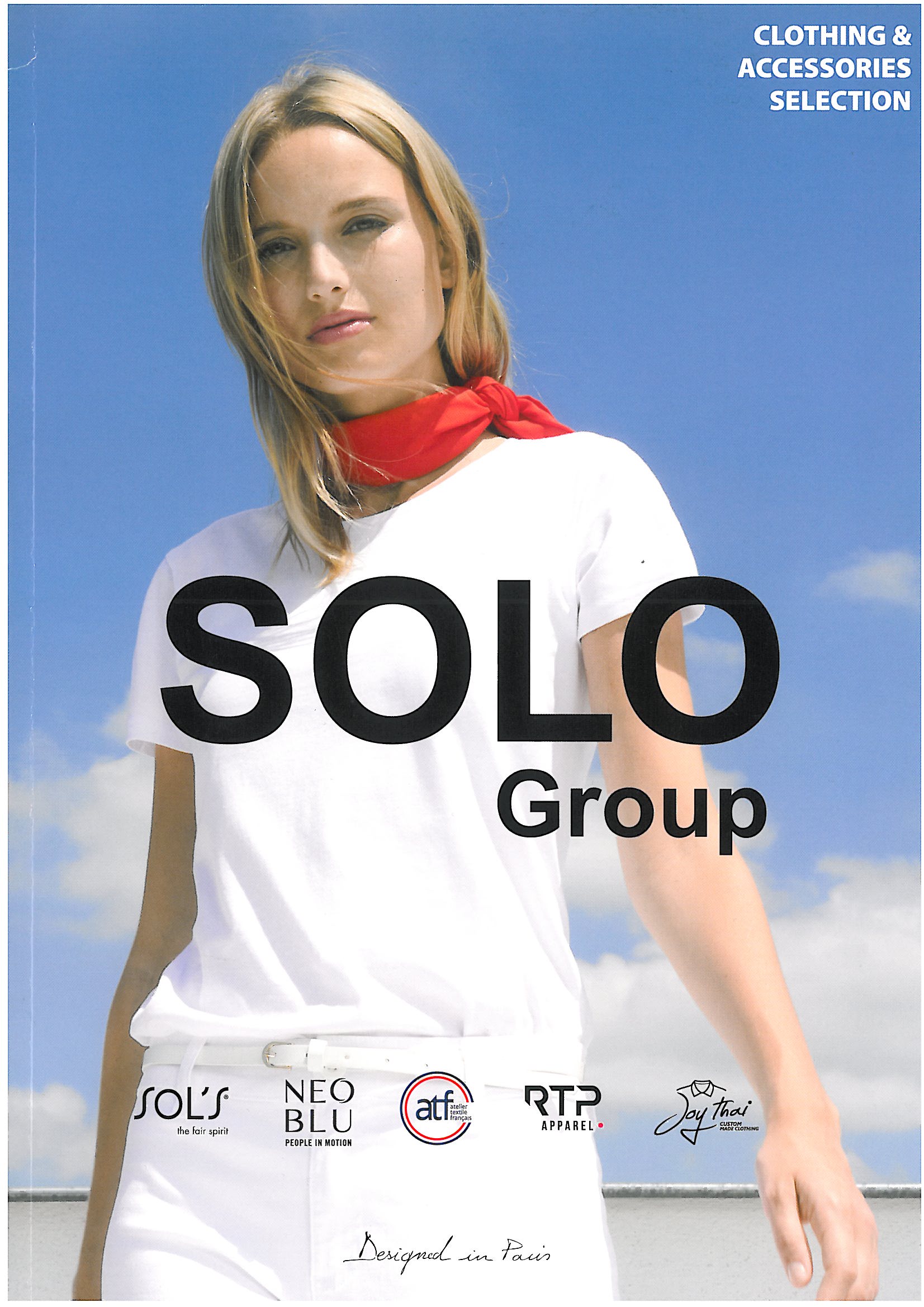 Capa do catálogo Solo Group