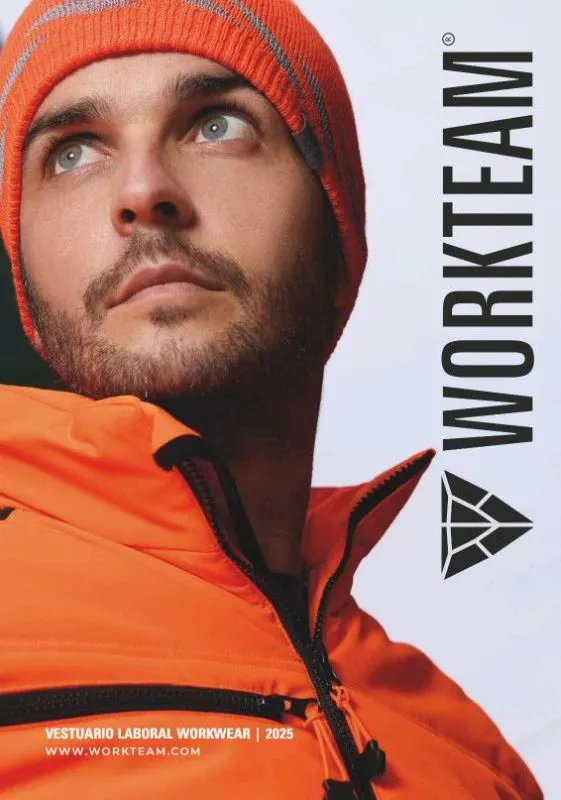 Capa do catálogo Workteam